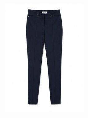Calvin Klein Navy Slim Leg Dress Pants, XS